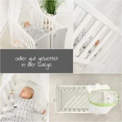 Alvi 3-tlg. Matratzen-Set für Beistellbett & Wiege 40 x 90 cm - Weiß & Silbergrau -Wohnen & Schlafen Verkäufe alvi 3 tlg matratzen set fur beistellbett wiege 40 x 90 cm weiss silbergrau set 274 d3