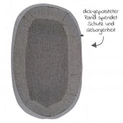 Alvi 8-tlg. Schlummer-Set - Nestchen + 3 Bodys + Strampelsack + 3 Kratzfäustlinge - Grau Weiß -Wohnen & Schlafen Verkäufe alvi 8 tlg schlummer set nestchen 3 bodys strampelsack 3 kratzfaustlinge grau weiss set 627 d2