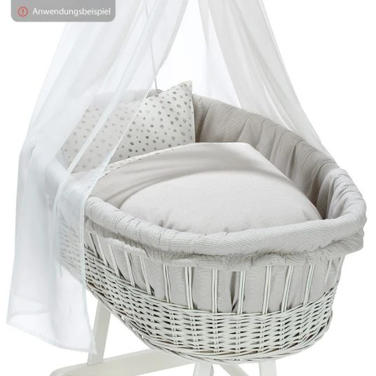 Alvi Bettwäsche 80 x 80 cm - Aqua Dot 2 Alvi Bettwäsche 80 x 80 cm - Aqua Dot – Bild 2