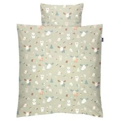 Alvi Bettwäsche 80 x 80 cm - Baby Forest
