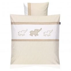 Alvi Bettwäsche Organic Cotton 80 x 80 cm - Olifant