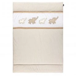 Alvi Krabbeldecke Organic Cotton 100 x 135 cm - Olifant