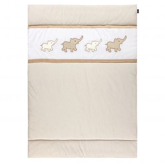 Alvi Krabbeldecke Organic Cotton 100 x 135 cm - Olifant 1 Alvi Krabbeldecke Organic Cotton 100 x 135 cm - Olifant