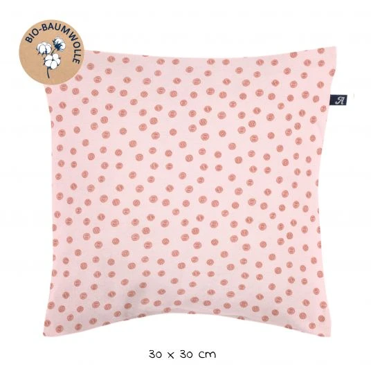 Alvi Kuschelkissen Organic Cotton 30 x 30 cm - Curly Dots 2 Alvi Kuschelkissen Organic Cotton 30 x 30 cm - Curly Dots – Bild 2