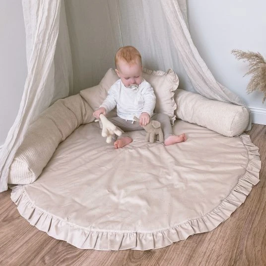 Alvi Kuschelkissen Stern - Organic Cotton - Volant 4 Alvi Kuschelkissen Stern - Organic Cotton - Volant – Bild 4