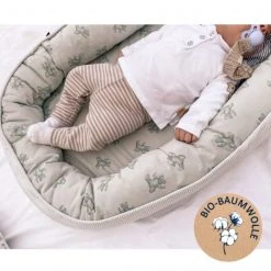 Alvi Schlummer-Nestchen Organic Cotton - Teddy 1961 -Wohnen & Schlafen Verkäufe alvi schlummer nestchen organic cotton teddy 1961 403980483 d4