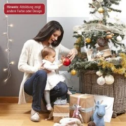 Baby Art Christbaumkugel für Abdruck & Beschriftung - Matt Silber -Wohnen & Schlafen Verkäufe baby art christbaumkugel fur abdruck beschriftung matt silber 34120155 d2