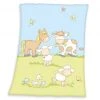 Baby Best Kuscheldecke 75 x 100 cm - Tierkinder Bauernhof