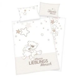 Baby Best Wende-Bettwäsche 100 x 135 cm - Kleiner Lieblingsmensch