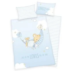 Baby Best Wende-Bettwäsche - 100 x 135 cm - Little Tiger