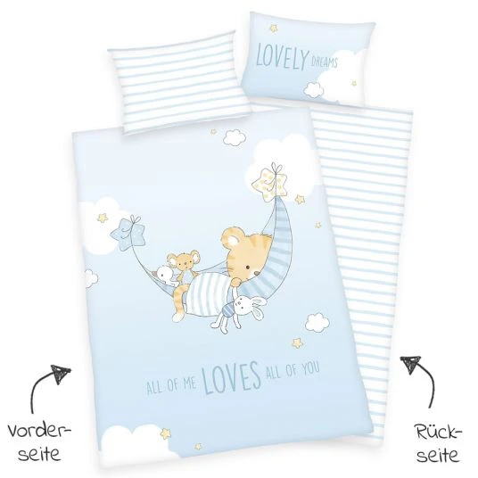 Baby Best Wende-Bettwäsche - 100 x 135 cm - Little Tiger 2 Baby Best Wende-Bettwäsche - 100 x 135 cm - Little Tiger – Bild 2