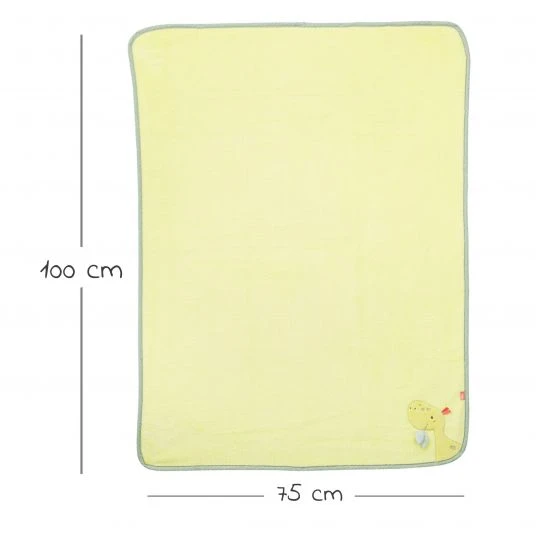 Baby Fehn 2-tlg. Set Kuscheldecke + Greifling Vulkan 75 x 100 cm - Happy Dino 3 Baby Fehn 2-tlg. Set Kuscheldecke + Greifling Vulkan 75 x 100 cm - Happy Dino – Bild 3