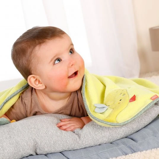 Baby Fehn 2-tlg. Set Kuscheldecke + Greifling Vulkan 75 x 100 cm - Happy Dino 5 Baby Fehn 2-tlg. Set Kuscheldecke + Greifling Vulkan 75 x 100 cm - Happy Dino – Bild 5