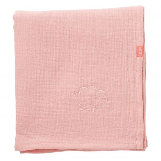 Baby Fehn 2-tlg. Set Kuscheldecke Musselin + Greifling Meerjungfrau 135 x 100 cm - Meereskinder 2 Baby Fehn 2-tlg. Set Kuscheldecke Musselin + Greifling Meerjungfrau 135 x 100 cm - Meereskinder – Bild 2