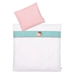 Baby Fehn Baby-Bettwäsche 80 x 80 cm - Bär Bruno