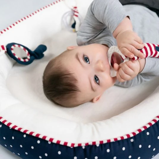 Baby Fehn Kuschelnest - Ocean Club 5 Baby Fehn Kuschelnest - Ocean Club – Bild 5