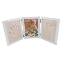 Bieco 3-Fach-Rahmen für Foto und Abdrücke - Weiß