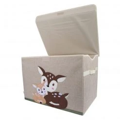 Bieco Aufbewahrungskiste / Staubox Groß 51 x 36 x 36 cm - Rehe -Wohnen & Schlafen Verkäufe bieco aufbewahrungskiste staubox gross 51 x 36 x 36 cm rehe 4000460 d2