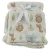 Bieco Kuscheldecke Flausch 75 x 90 cm - Zoo Beige