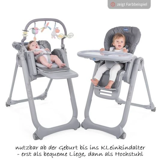 Chicco Hochstuhl und Babyliege Polly Magic Relax - Cocoa 2 Chicco Hochstuhl und Babyliege Polly Magic Relax - Cocoa – Bild 2