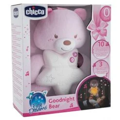 Chicco Spieluhr mit Nachtlicht Gute Nacht Bärchen - Rosa -Wohnen & Schlafen Verkäufe chicco spieluhr mit nachtlicht gute nacht barchen rosa 00009156100000 d2