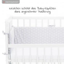 Fillikid 4-tlg. Bettwäsche-Set für Nino Decke 80 x 80 cm, Kissen 35 x 40 cm, Matratze & Nestchen - Cube - Grey - Kollektion 2022 -Wohnen & Schlafen Verkäufe fillikid 4 tlg bettwasche set fur nino decke 80 x 80 cm kissen 35 x 40 cm matratze nestchen cube grey 6810 67 d2