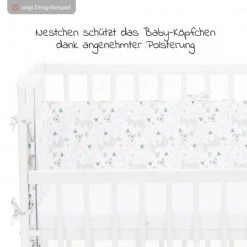 Fillikid 4-tlg. Bettwäsche-Set für Nino Decke 80 x 80 cm, Kissen 35 x 40 cm, Matratze & Nestchen - Kangaroo - Weiß - Kollektion 2022 -Wohnen & Schlafen Verkäufe fillikid 4 tlg bettwasche set fur nino decke 80 x 80 cm kissen 35 x 40 cm matratze nestchen kangaroo weiss 6810 75 d2