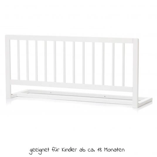 Fillikid Bettgitter Lea aus massivem Buchenholz 100 x 45 cm - Weiß - Kollektion 2022 2 Fillikid Bettgitter Lea aus massivem Buchenholz 100 x 45 cm - Weiß - Kollektion 2022 – Bild 2