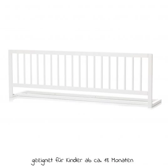 Fillikid Bettgitter Lilly aus massivem Buchenholz 140 x 45 cm - Weiß - Kollektion 2022 2 Fillikid Bettgitter Lilly aus massivem Buchenholz 140 x 45 cm - Weiß - Kollektion 2022 – Bild 2