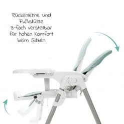 Fillikid Hochstuhl Tim mit Esstablett, klappbar - Mentha - Kollektion 2022 -Wohnen & Schlafen Verkäufe fillikid hochstuhl tim mit esstablett klappbar mentha c1 19 d4