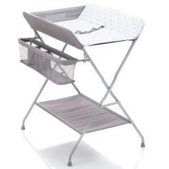 Fillikid Mobile Wickel-Kombi mit Fächern - Exklusiv Circle - Grau