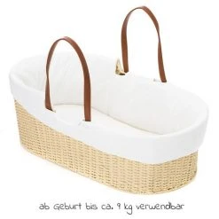Fillikid Moseskorb Set mit Schaukelgestell inkl. Innenbezug & Matratze - Weiß Natur -Wohnen & Schlafen Verkäufe fillikid moseskorb set mit schaukelgestell inkl innenbezug matratze weiss natur set 435 d2