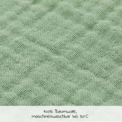 Fillikid Musselindecke Soft 2-lagig 85 x 85 cm - Salbei - Kollektion 2022 -Wohnen & Schlafen Verkäufe fillikid musselindecke soft 2 lagig 85 x 85 cm salbei 1199 14 d3