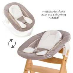 Hauck Alpha Plus Natur Newborn Set - 3-tlg. Hochstuhl + Neugeboreneneinsatz & Wippe Stretch Beige -Wohnen & Schlafen Verkäufe hauck alpha plus natur newborn set 3 tlg hochstuhl neugeboreneneinsatz wippe stretch beige 1079 1987 d2