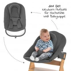 Hauck Alpha Plus Natur Newborn Set - 4-tlg. Hochstuhl + Aufsatz & Wippe Premium Jersey Charcoal + Sitzpolster -Wohnen & Schlafen Verkäufe hauck alpha plus natur newborn set 4 tlg hochstuhl aufsatz wippe premium jersey charcoal sitzpolster 661079 661604 667033 d3
