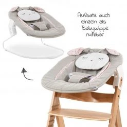 Hauck Alpha Plus Natur Newborn Set Powder Bunny - 4-tlg. Hochstuhl + Neugeborenenaufsatz + Sitzkissen Beige -Wohnen & Schlafen Verkäufe hauck alpha plus natur newborn set powder bunny 4 tlg hochstuhl neugeborenenaufsatz sitzkissen beige 1079 1826 7613 d3