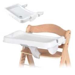 Hauck Alpha Tray - 2-teiliges Essbrett & Tisch für Alpha Hochstühle
