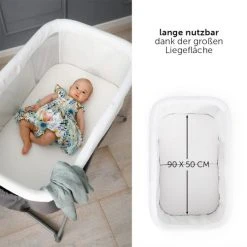 Hauck Dreamer 3in1 - Babybett, Schaukelwiege & Beistellbett (faltbar & inkl. Matratze) - Grey -Wohnen & Schlafen Verkäufe hauck dreamer 3in1 babybett schaukelwiege beistellbett faltbar inkl matratze grey 608951 d5