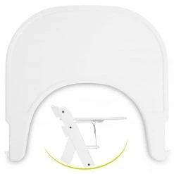 Hauck Essbrett und Tisch für Alpha Hochstuhl (Click Tray) - White / Weiss