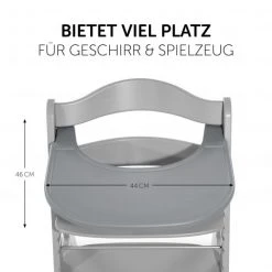 Hauck Hochstuhl Alpha Plus Grau - im Sparset inkl. Essbrett Click Tray + Sitzkissen Nordic Grey -Wohnen & Schlafen Verkäufe hauck hochstuhl alpha plus grau im sparset inkl essbrett click tray sitzkissen nordic grey 661178 661598 667675 d4