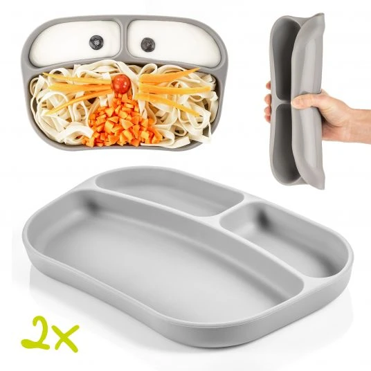 Hauck Hochstuhl Alpha Plus Move Natur - im Sparset inkl. Essbrett, Sitzkissen Deluxe Beige und 2x Silikonteller 4 Hauck Hochstuhl Alpha Plus Move Natur - im Sparset inkl. Essbrett, Sitzkissen Deluxe Beige und 2x Silikonteller – Bild 4