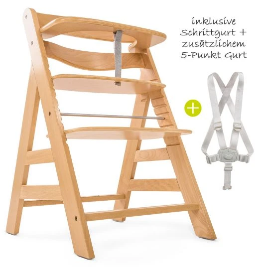 Hauck Hochstuhl Alpha Plus - Natur 5 Hauck Hochstuhl Alpha Plus - Natur – Bild 5