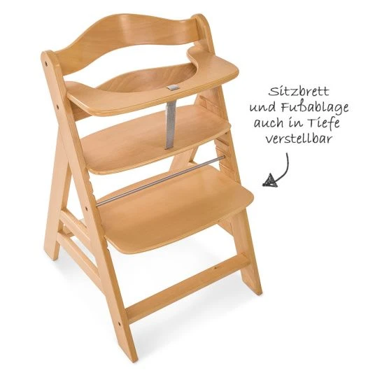 Hauck Hochstuhl Alpha Plus - Natur 6 Hauck Hochstuhl Alpha Plus - Natur – Bild 6