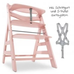 Hauck Hochstuhl Alpha Plus Rose - im Sparset inkl. Sitzkissen Jersey Charcoal - Rosa -Wohnen & Schlafen Verkäufe hauck hochstuhl alpha plus rose im sparset inkl sitzkissen jersey charcoal rosa 661314 667033 d4