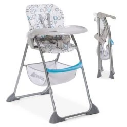 Hauck Hochstuhl Sit N Fold - Circles Blue