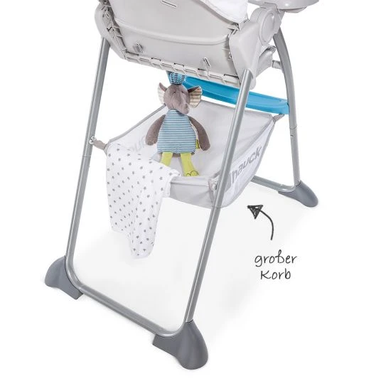 Hauck Hochstuhl Sit N Fold - Circles Blue 6 Hauck Hochstuhl Sit N Fold - Circles Blue – Bild 6