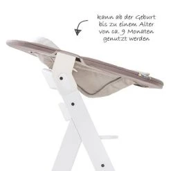 Hauck Neugeborenenaufsatz & Wippe für Alpha Hochstuhl - Bouncer 2in1 - Stretch Beige -Wohnen & Schlafen Verkäufe hauck neugeborenenaufsatz wippe fur alpha hochstuhl bouncer 2in1 stretch beige 661987 d3
