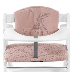 Hauck Sitzkissen / Hochstuhlauflage für Alpha Hochstuhl Highchair Pad Select - Disney - Bambi Rose