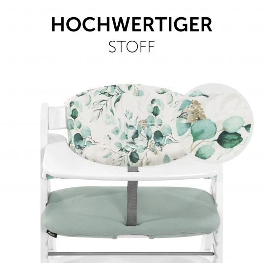 Hauck Sitzkissen / Hochstuhlauflage für Alpha Hochstuhl - Highchair Pad Select - Jersey Leaves Mint 3 Hauck Sitzkissen / Hochstuhlauflage für Alpha Hochstuhl - Highchair Pad Select - Jersey Leaves Mint – Bild 3