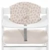 Hauck Sitzkissen / Hochstuhlauflage für Alpha Hochstuhl - Highchair Pad Select - Muslin Leo Natural